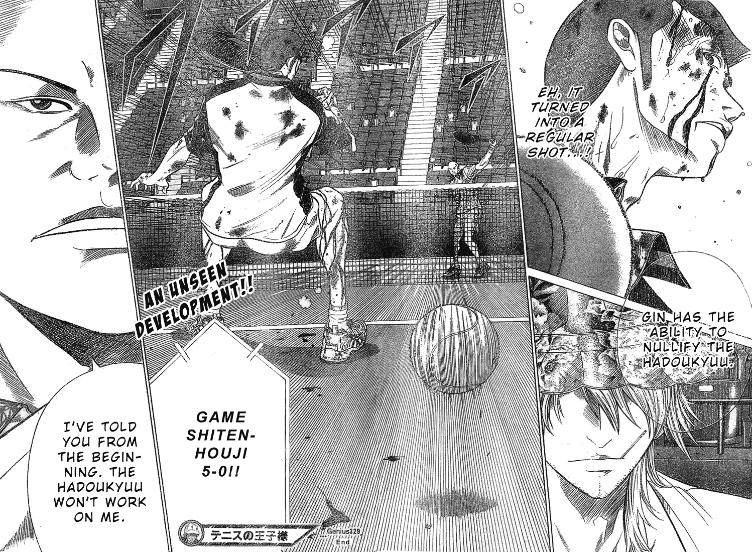 Prince of Tennis Chapter 329 page 15 - Chapter 329: Seigaku's Extra Baggage