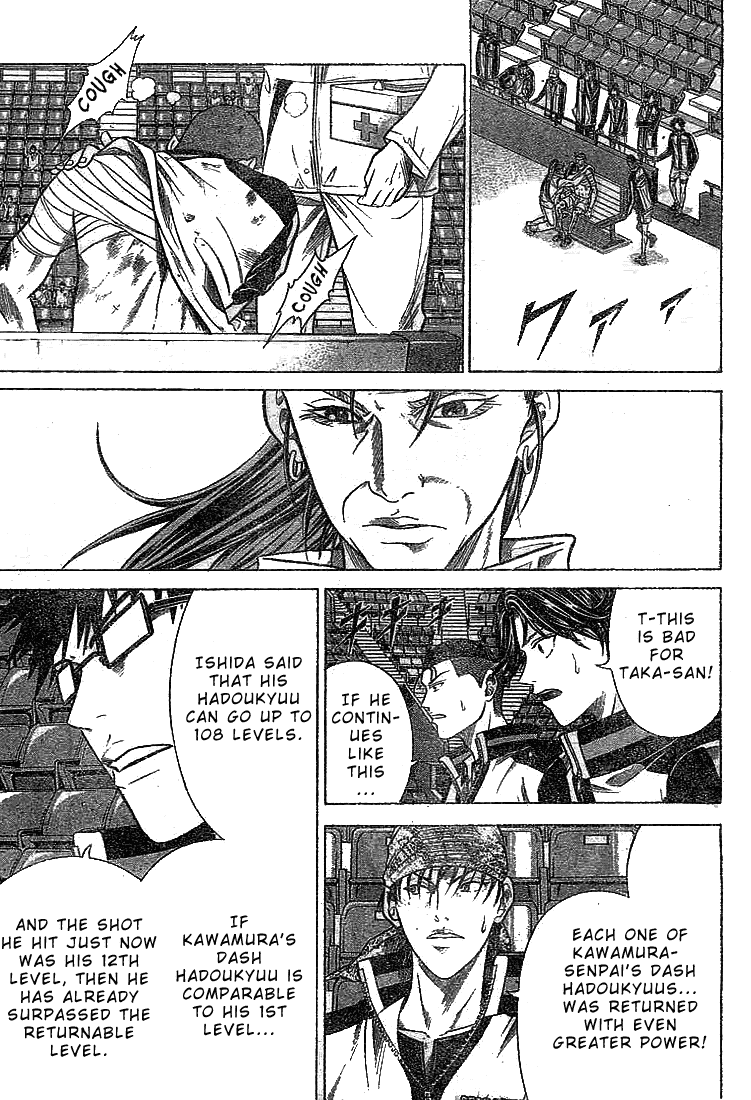Prince of Tennis Chapter 329 page 3 - Chapter 329: Seigaku's Extra Baggage