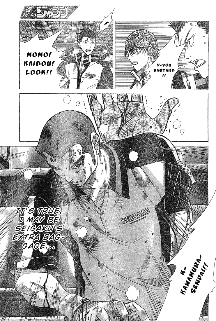 Prince of Tennis Chapter 329 page 9 - Chapter 329: Seigaku's Extra Baggage