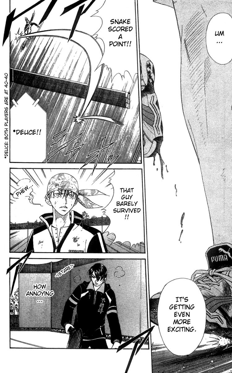 Prince of Tennis Chapter 33 page 4 - Chapter 33: A Tiny Gesture Of Victory