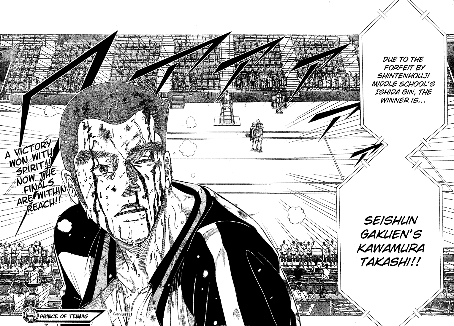 Prince of Tennis Chapter 331 page 14 - Chapter 331: The Last Tennis Match