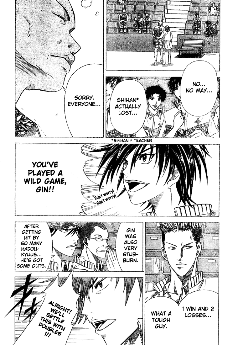 Prince of Tennis Chapter 332 page 4 - Chapter 332: The Stage Is Set