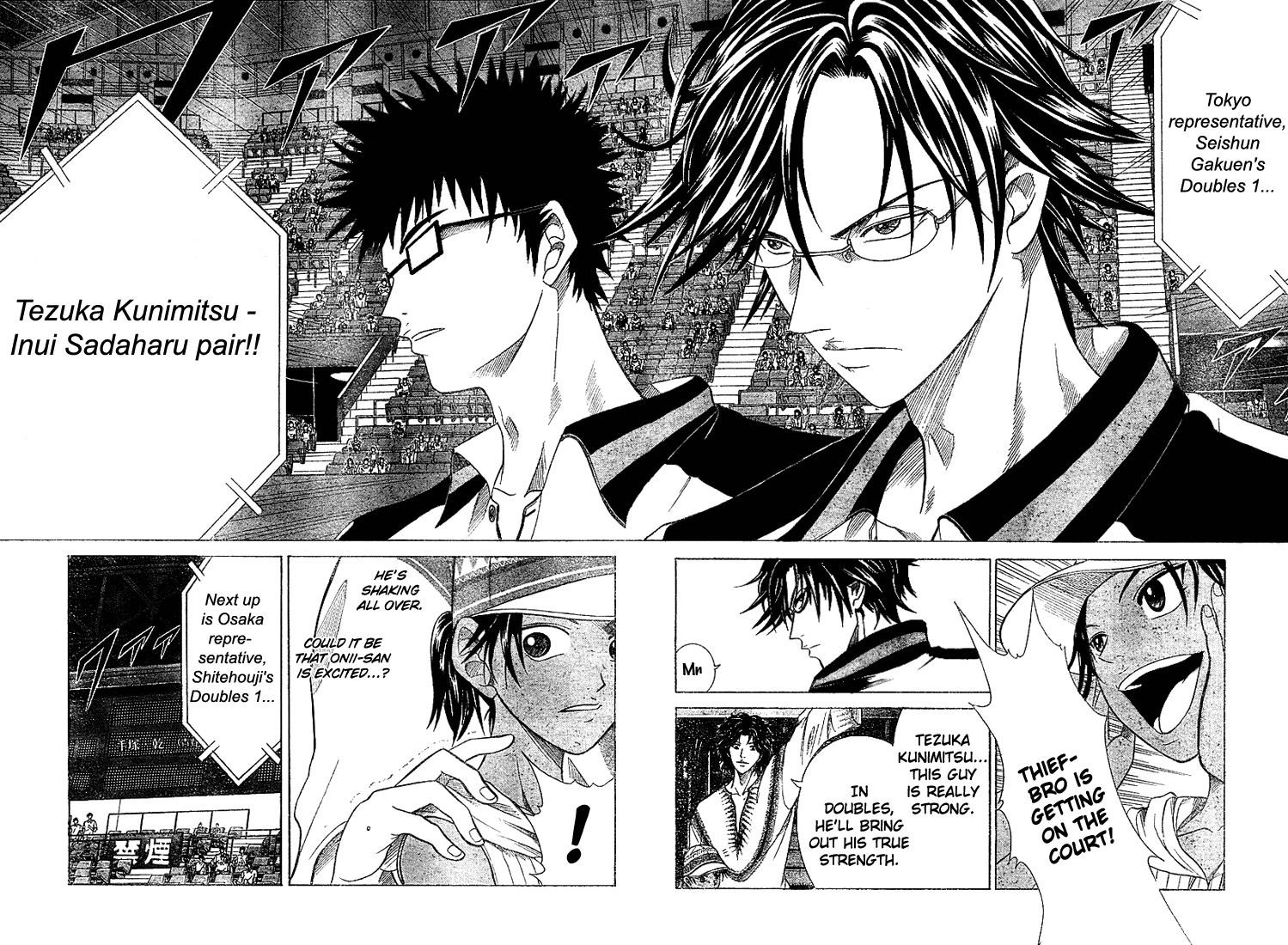 Prince of Tennis Chapter 332 page 6 - Chapter 332: The Stage Is Set