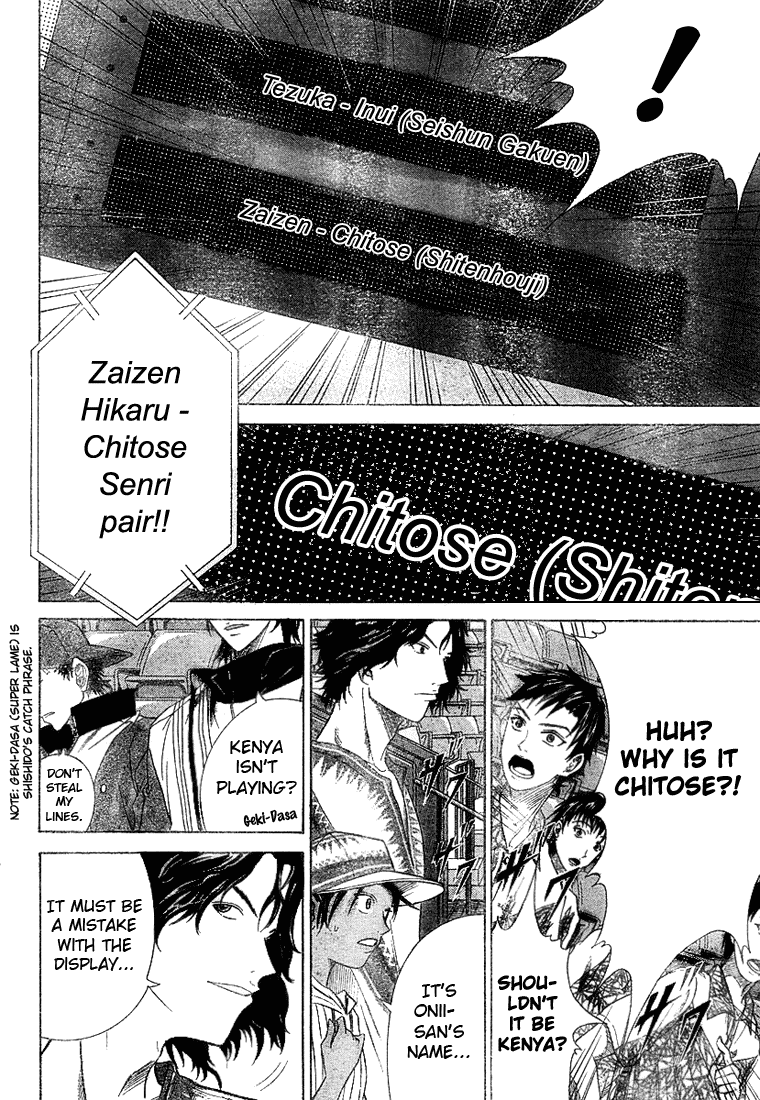 Prince of Tennis Chapter 332 page 7 - Chapter 332: The Stage Is Set