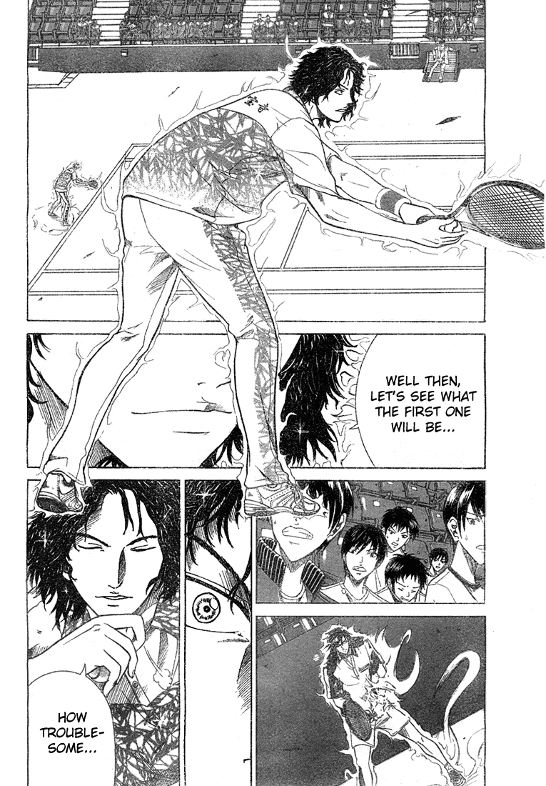 Prince of Tennis Chapter 333 page 6 - Chapter 333: Hyaku Ren Jitoku Vs Saikikanpatsu