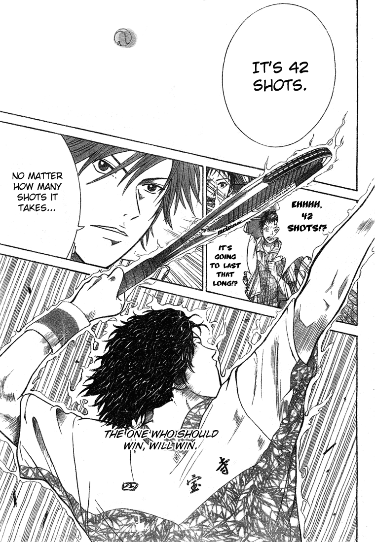 Prince of Tennis Chapter 333 page 7 - Chapter 333: Hyaku Ren Jitoku Vs Saikikanpatsu