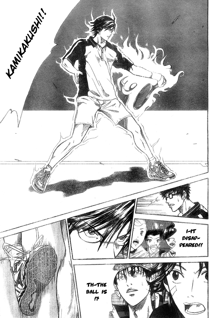 Prince of Tennis Chapter 333 page 9 - Chapter 333: Hyaku Ren Jitoku Vs Saikikanpatsu