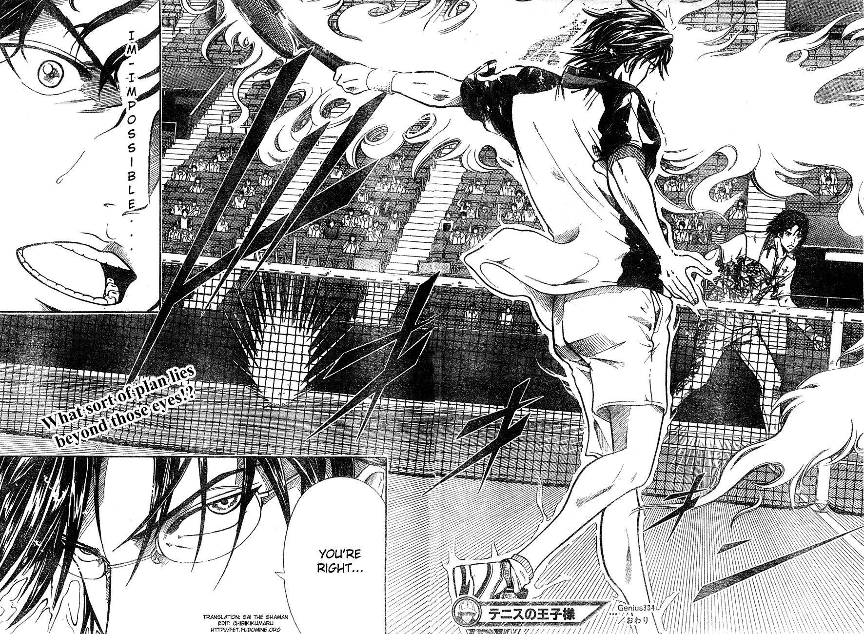 Prince of Tennis Chapter 334 page 14 - Chapter 334: Absolute Prediction