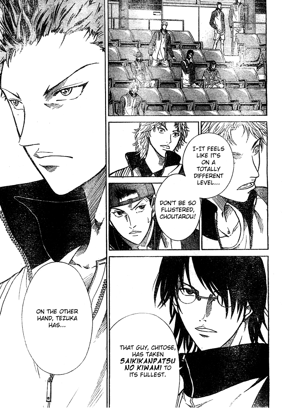 Prince of Tennis Chapter 334 page 4 - Chapter 334: Absolute Prediction