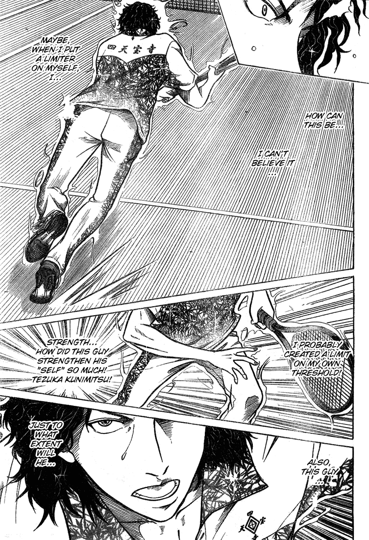 Prince of Tennis Chapter 335 page 14 - Chapter 335: One's Own Threshold