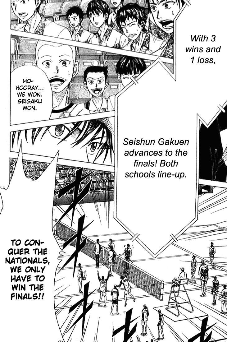 Prince of Tennis Chapter 336 page 3 - Chapter 336: The Final Battle