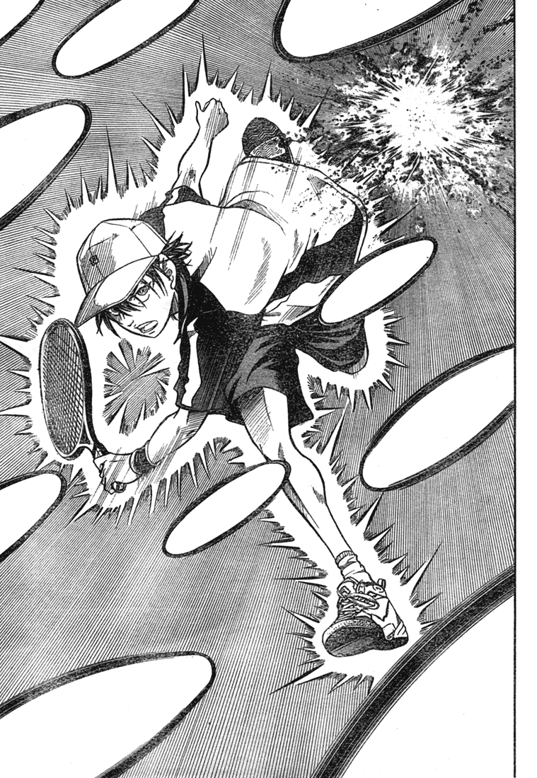 Prince of Tennis Chapter 337 page 10 - Chapter 337: Fierce Battle! 1-Point Match Echizen Ryoma Vs Tooyama Kintarou