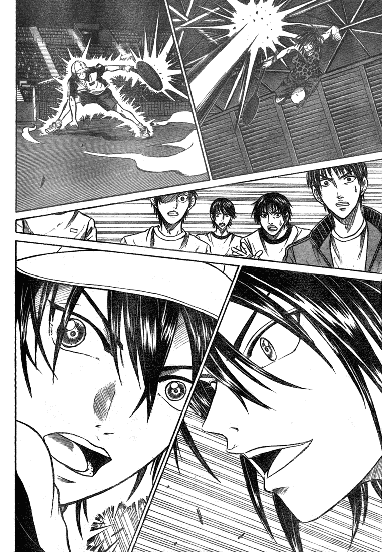 Prince of Tennis Chapter 337 page 12 - Chapter 337: Fierce Battle! 1-Point Match Echizen Ryoma Vs Tooyama Kintarou