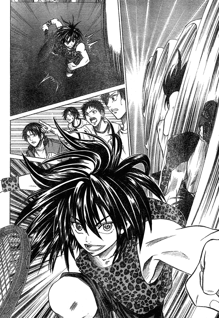 Prince of Tennis Chapter 337 page 7 - Chapter 337: Fierce Battle! 1-Point Match Echizen Ryoma Vs Tooyama Kintarou