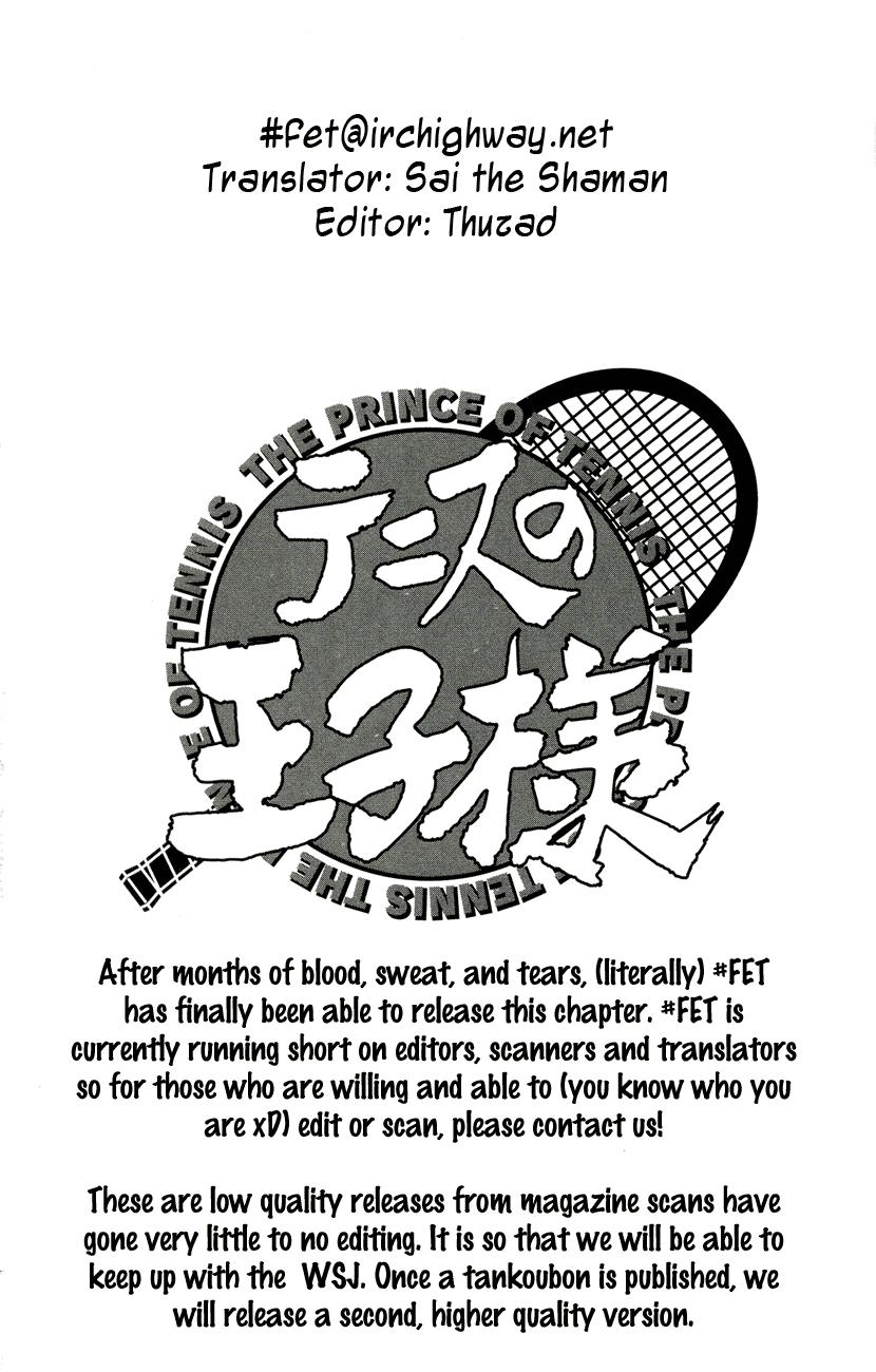 Prince of Tennis Chapter 339 page 13 - Chapter 339: The Whereabouts Of The One-Point Match
