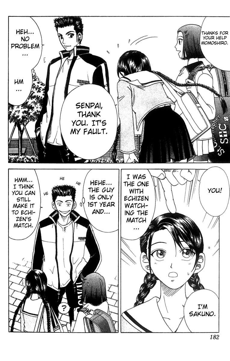 Prince of Tennis Chapter 34 page 10 - Chapter 34: Ryoma Echizen The Official Single's Runoff
