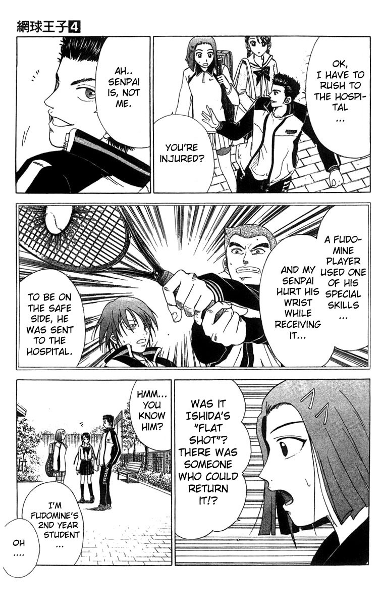 Prince of Tennis Chapter 34 page 11 - Chapter 34: Ryoma Echizen The Official Single's Runoff