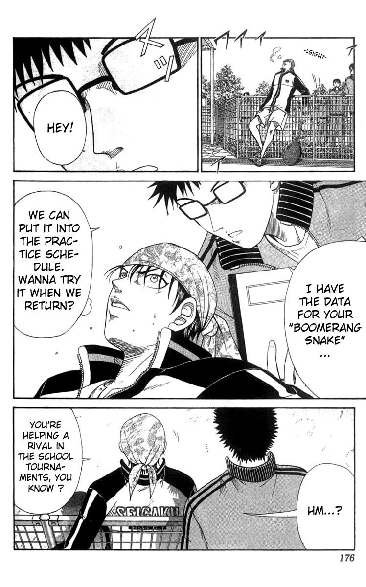 Prince of Tennis Chapter 34 page 4 - Chapter 34: Ryoma Echizen The Official Single's Runoff