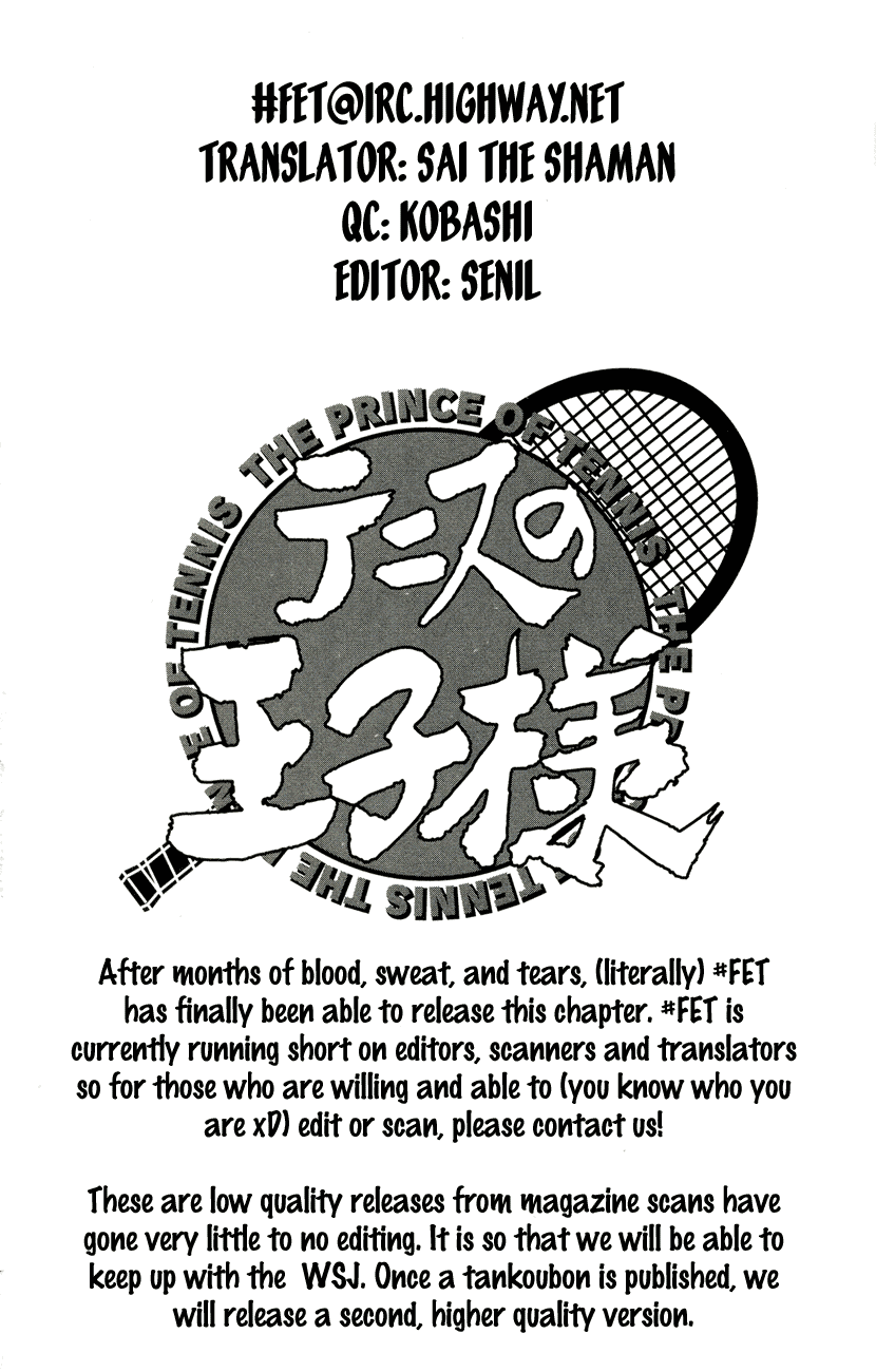 Prince of Tennis Chapter 340 page 15 - Chapter 340: Towards The Princes Of Tennis