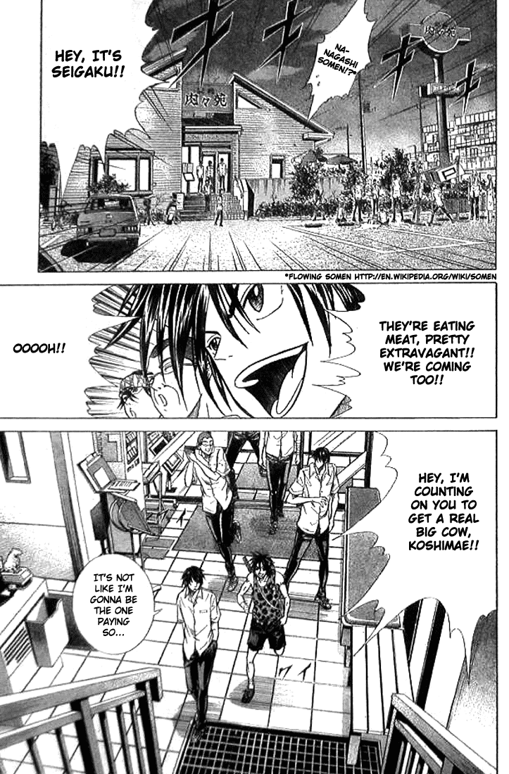 Prince of Tennis Chapter 341 page 14 - Chapter 341: Tonight Is A Yakiniku Party!