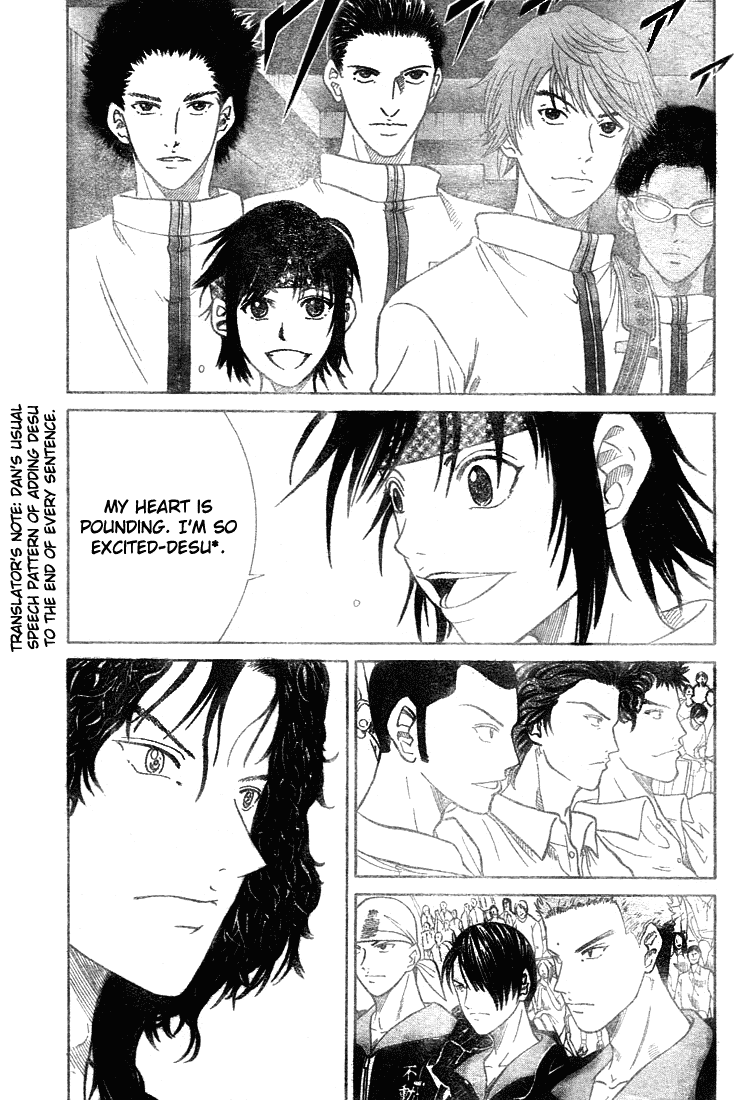 Prince of Tennis Chapter 345 page 3 - Chapter 345: Where Is Ryoma