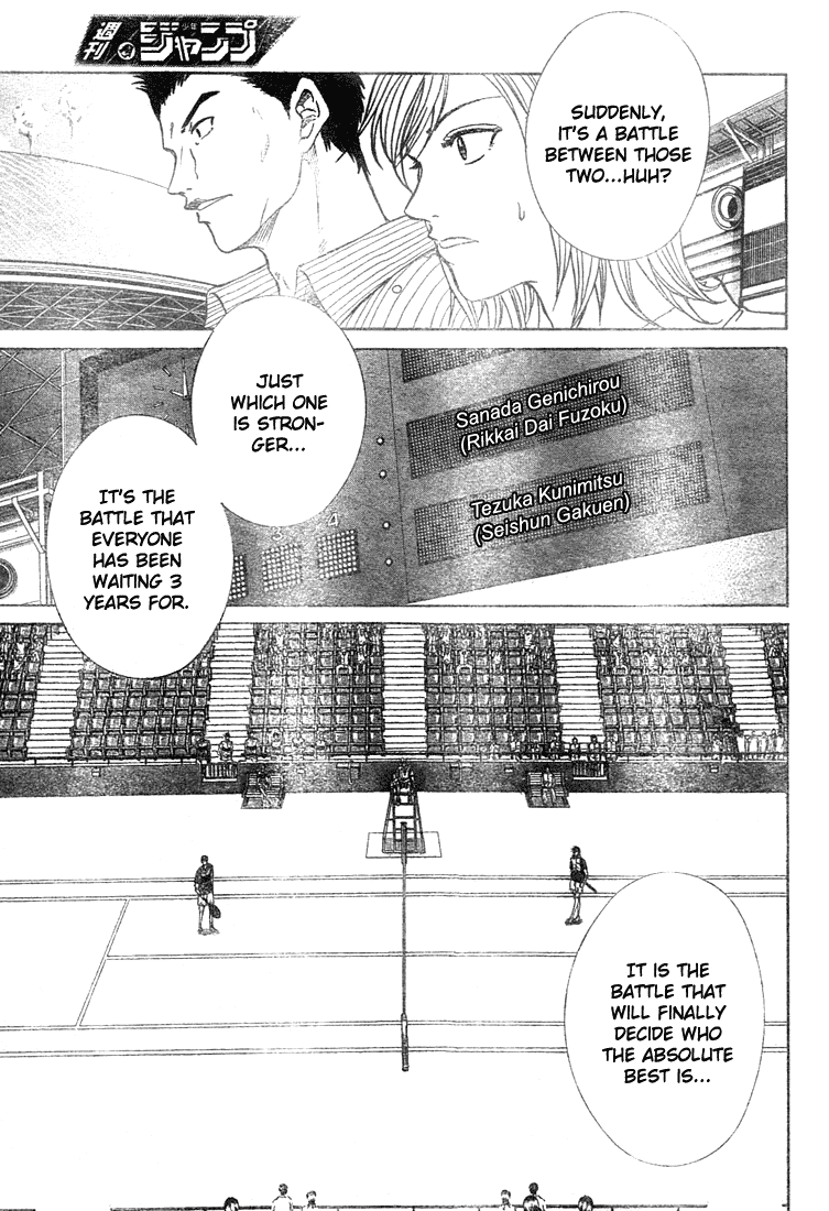 Prince of Tennis Chapter 346 page 3 - Chapter 346: Animosity