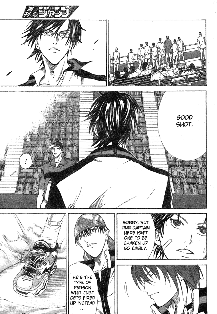 Prince of Tennis Chapter 347 page 10 - Chapter 347: "Lightning" & "Shadow"