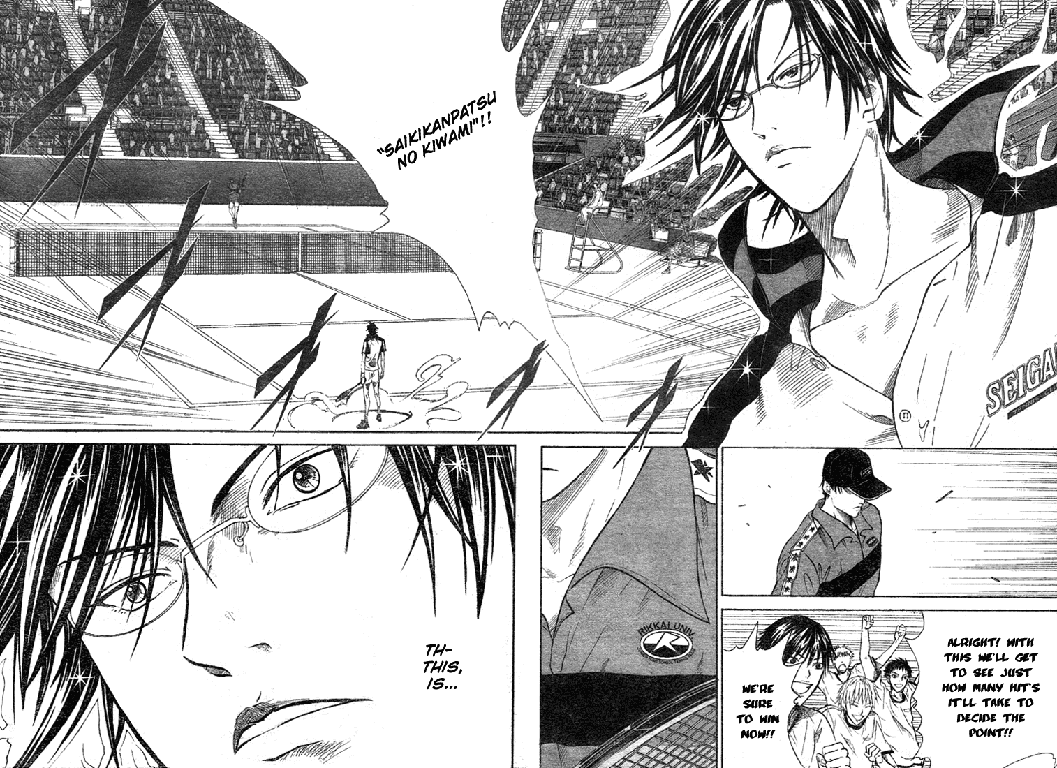 Prince of Tennis Chapter 347 page 11 - Chapter 347: "Lightning" & "Shadow"