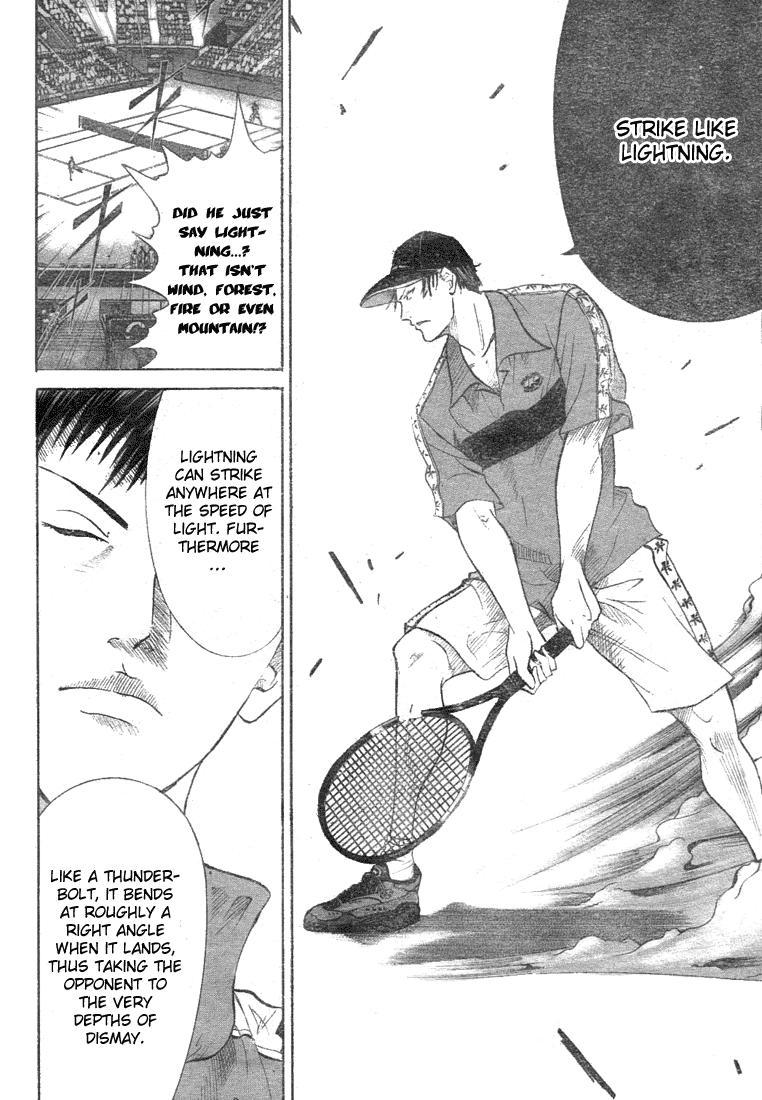Prince of Tennis Chapter 347 page 9 - Chapter 347: "Lightning" & "Shadow"
