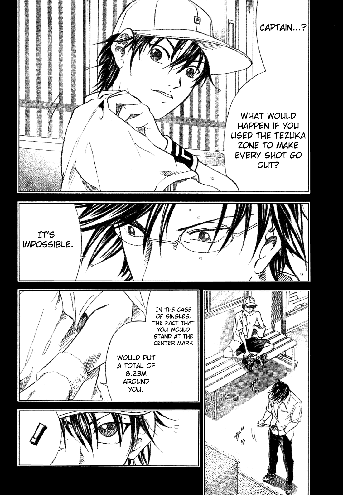Prince of Tennis Chapter 349 page 11 - Chapter 349: Defeated Tezuka Zone