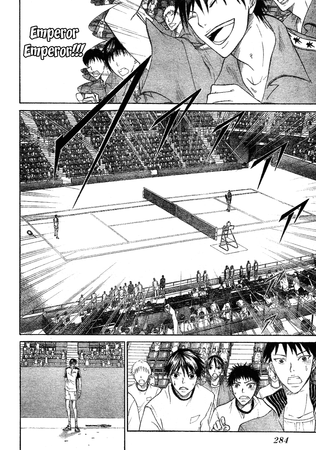 Prince of Tennis Chapter 349 page 2 - Chapter 349: Defeated Tezuka Zone