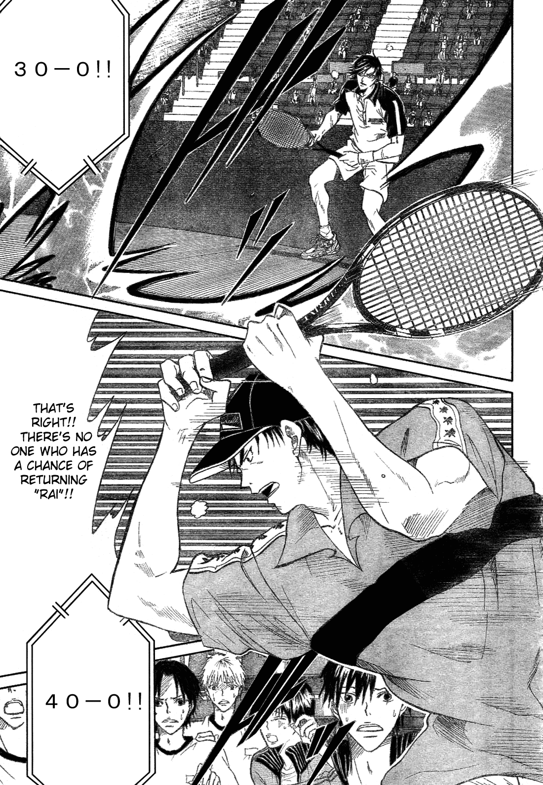 Prince of Tennis Chapter 349 page 8 - Chapter 349: Defeated Tezuka Zone