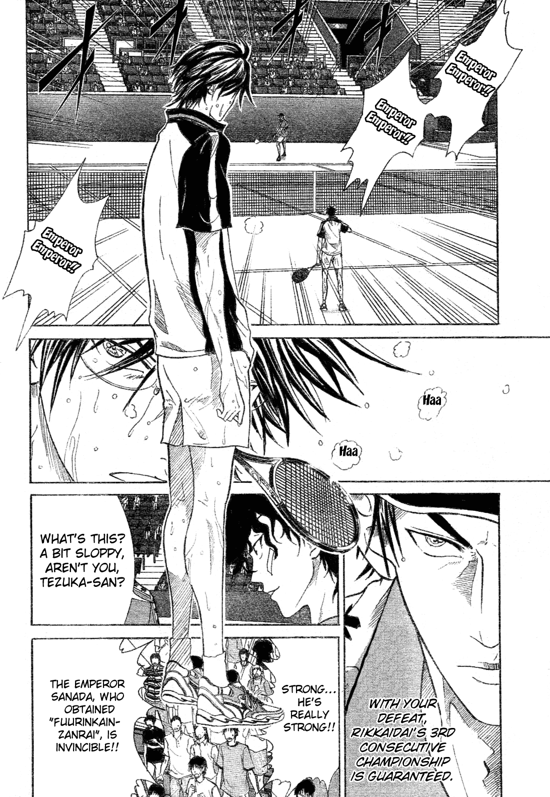 Prince of Tennis Chapter 349 page 9 - Chapter 349: Defeated Tezuka Zone