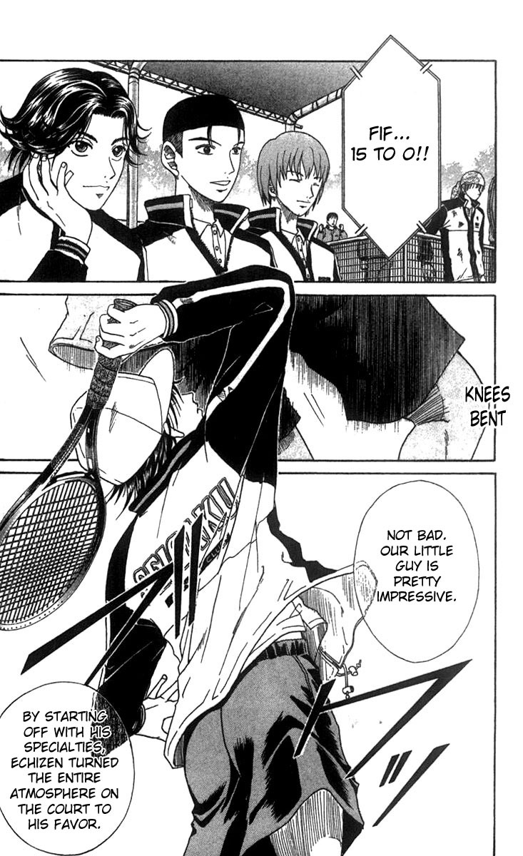 Prince of Tennis Chapter 35 page 10 - Chapter 35: Scared to Death!
