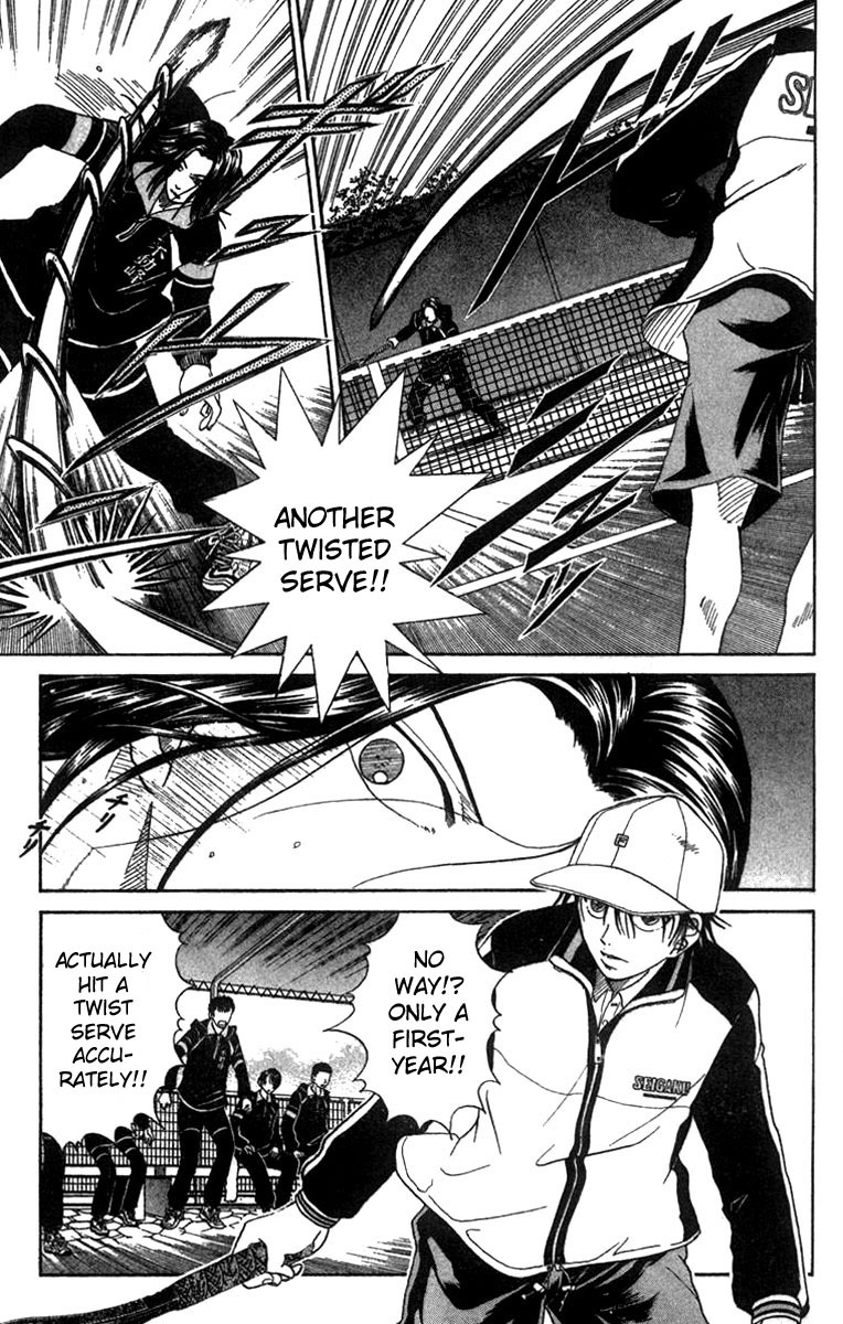 Prince of Tennis Chapter 35 page 11 - Chapter 35: Scared to Death!