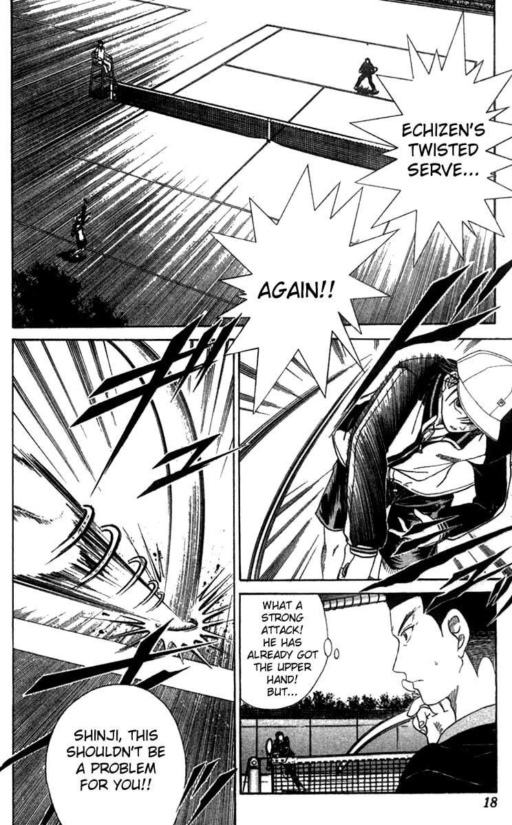 Prince of Tennis Chapter 35 page 14 - Chapter 35: Scared to Death!