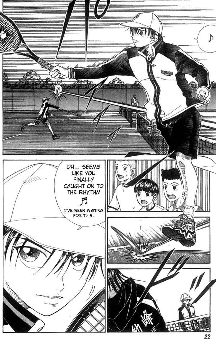 Prince of Tennis Chapter 35 page 18 - Chapter 35: Scared to Death!
