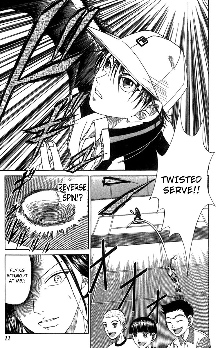 Prince of Tennis Chapter 35 page 7 - Chapter 35: Scared to Death!