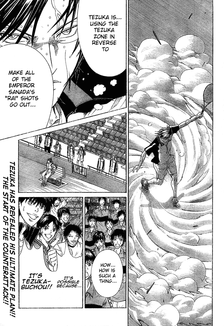 Prince of Tennis Chapter 350 page 1 - Chapter 350: Conviction