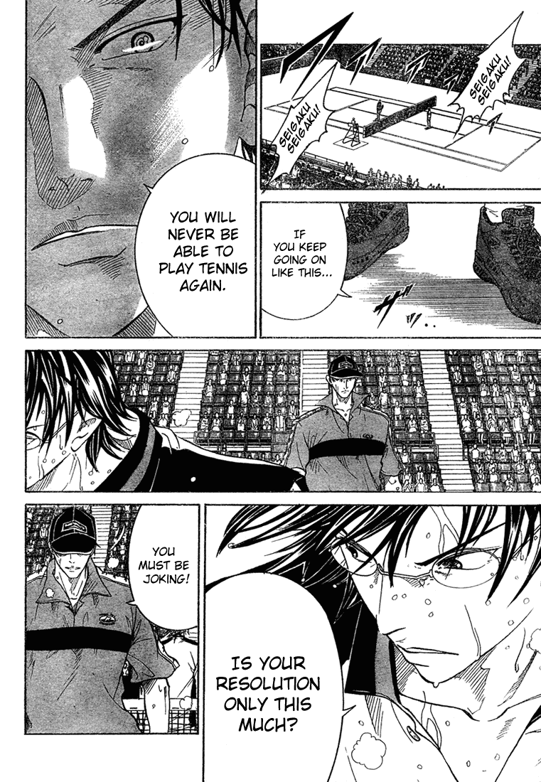 Prince of Tennis Chapter 350 page 11 - Chapter 350: Conviction