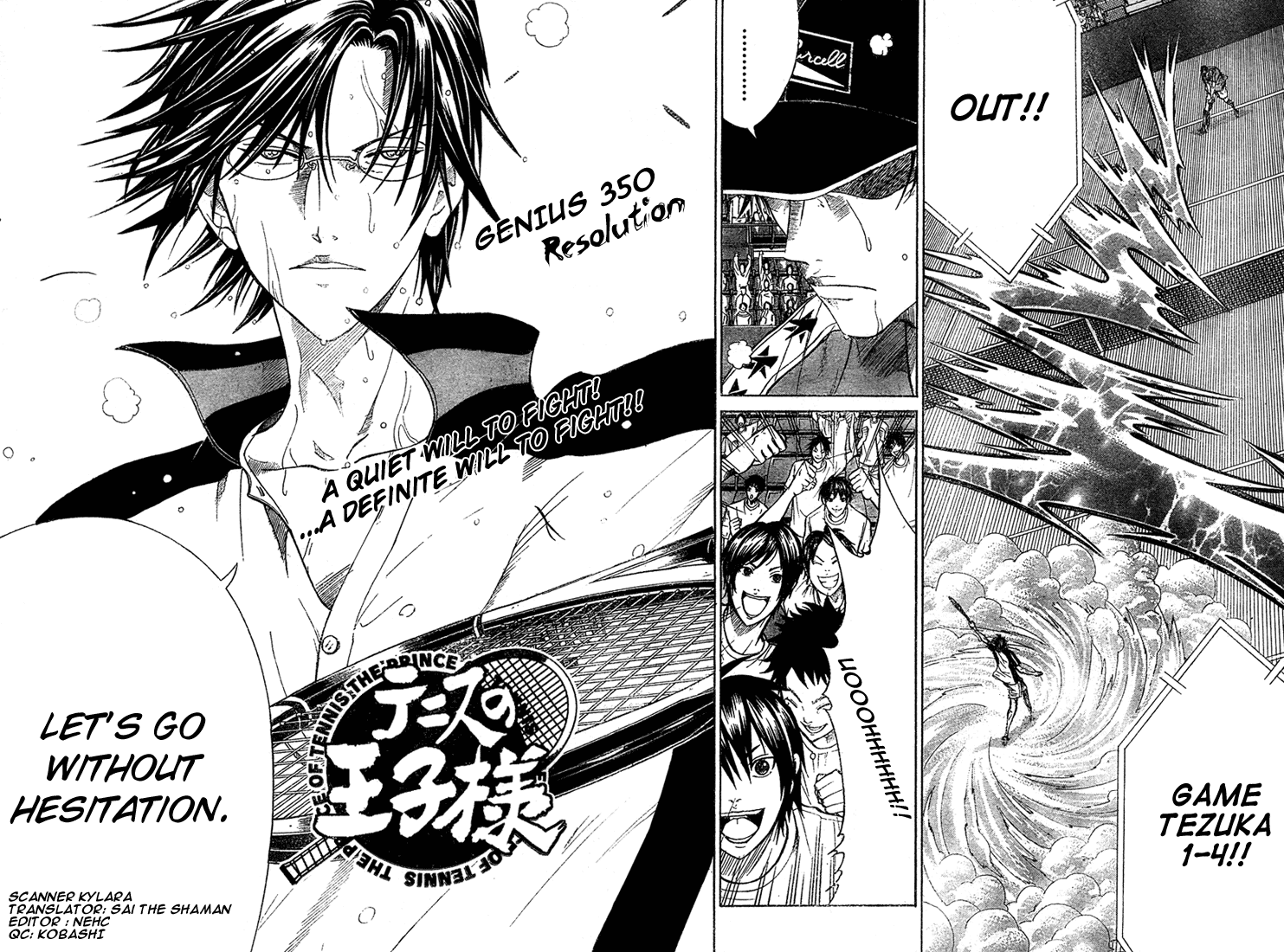 Prince of Tennis Chapter 350 page 2 - Chapter 350: Conviction