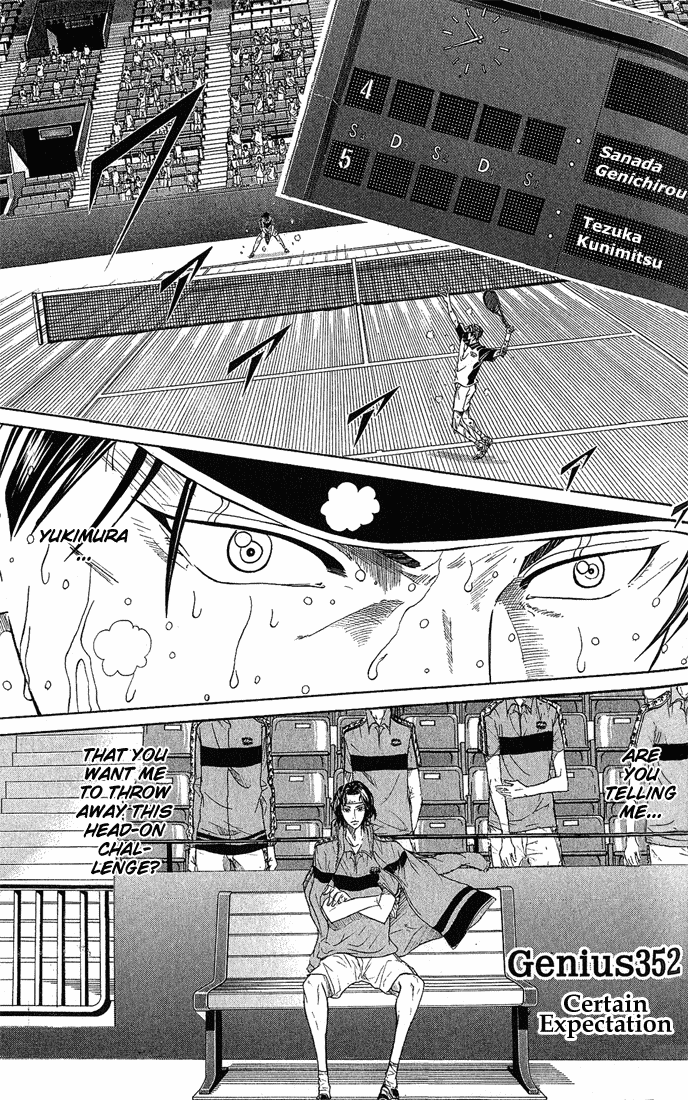 Prince of Tennis Chapter 352 page 5 - Chapter 352: Certain Expectation