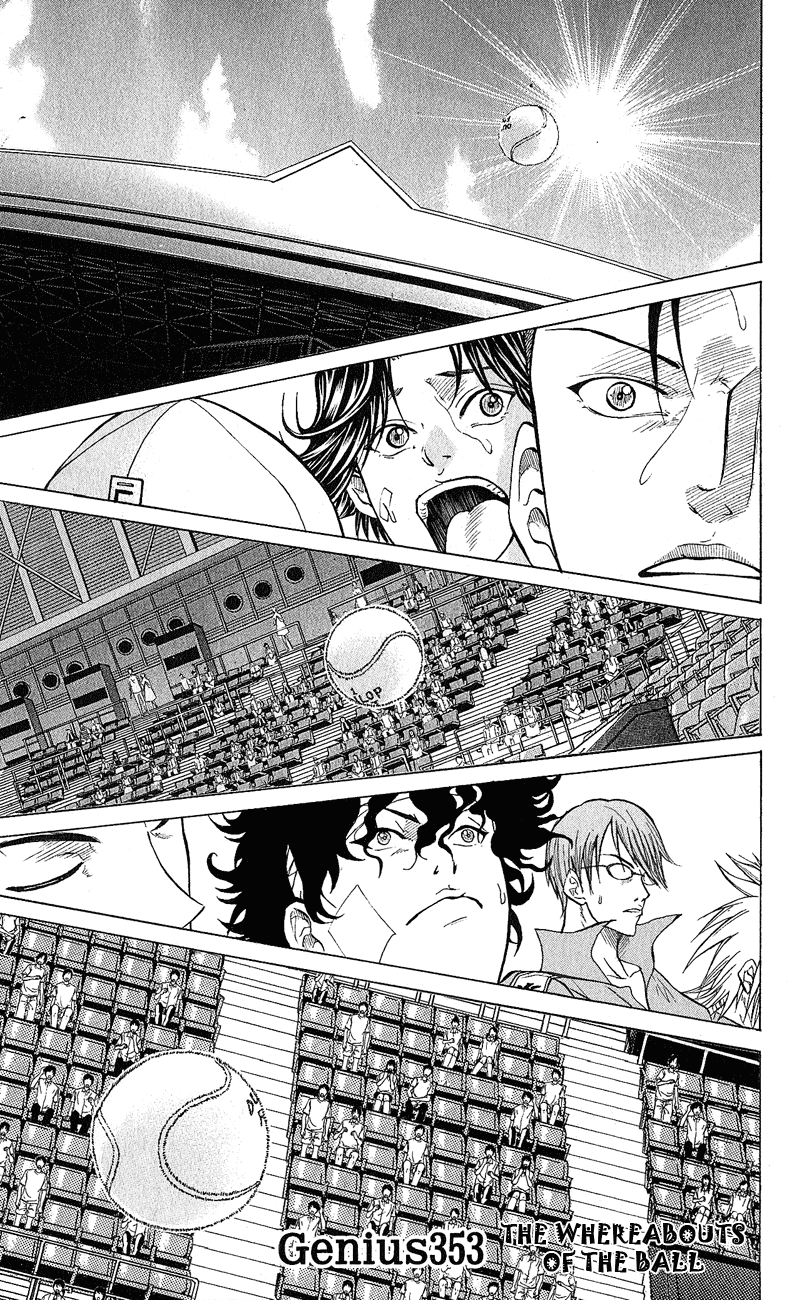 Prince of Tennis Chapter 353 page 1 - Chapter 353: The Whereabouts Of The Ball