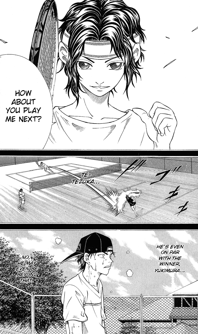 Prince of Tennis Chapter 353 page 5 - Chapter 353: The Whereabouts Of The Ball