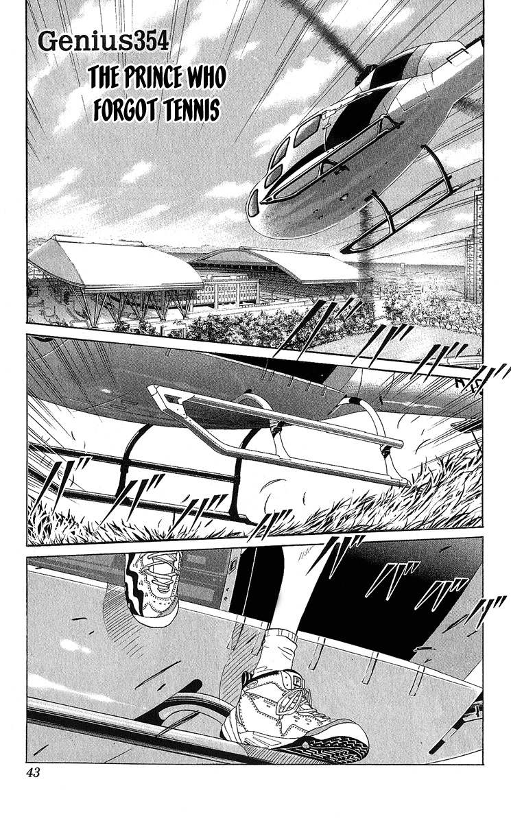 Prince of Tennis Chapter 354 page 1 - Chapter 354: The Prince Who Forgot Tennis