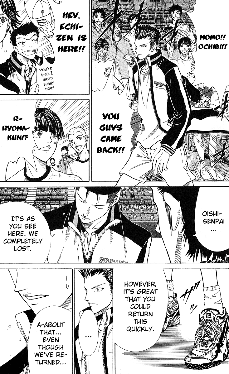 Prince of Tennis Chapter 354 page 5 - Chapter 354: The Prince Who Forgot Tennis