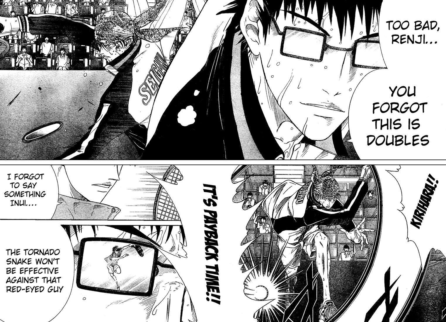 Prince of Tennis Chapter 355 page 10 - Chapter 355: Broken Spirit