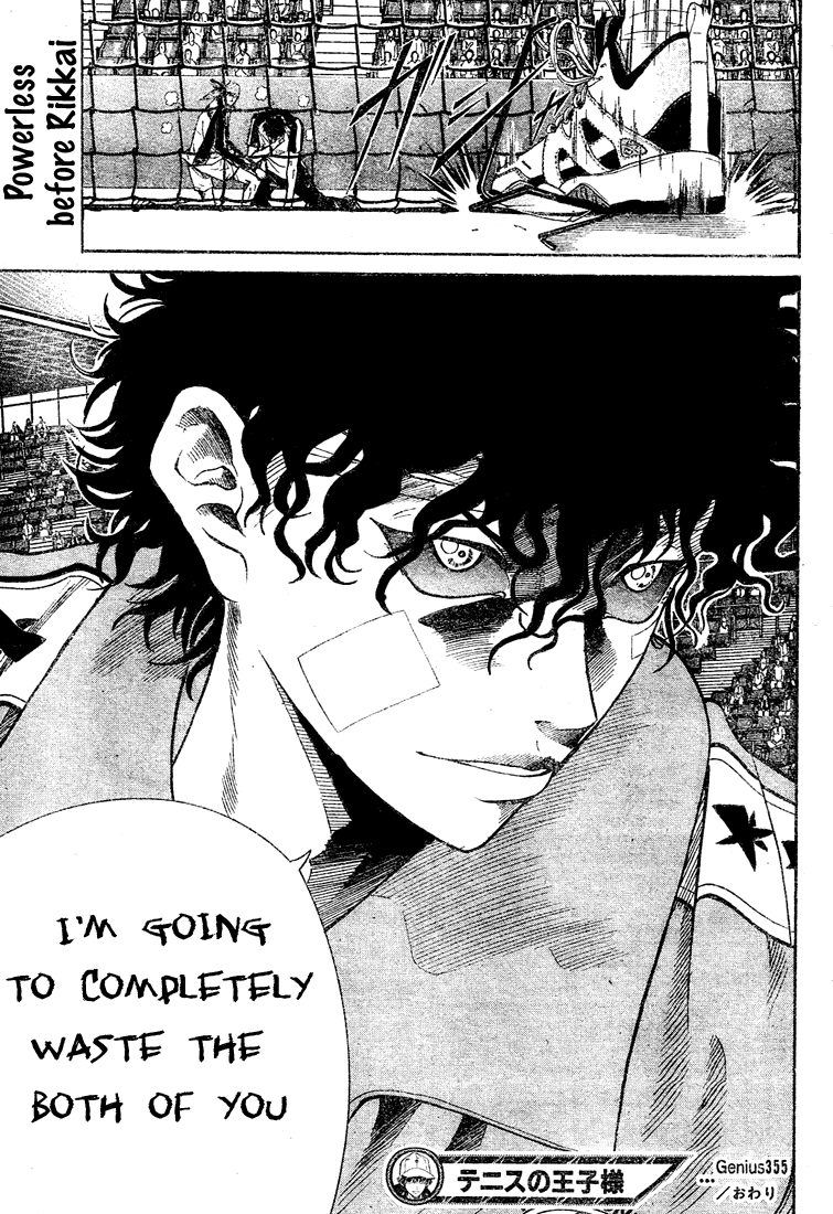 Prince of Tennis Chapter 355 page 13 - Chapter 355: Broken Spirit