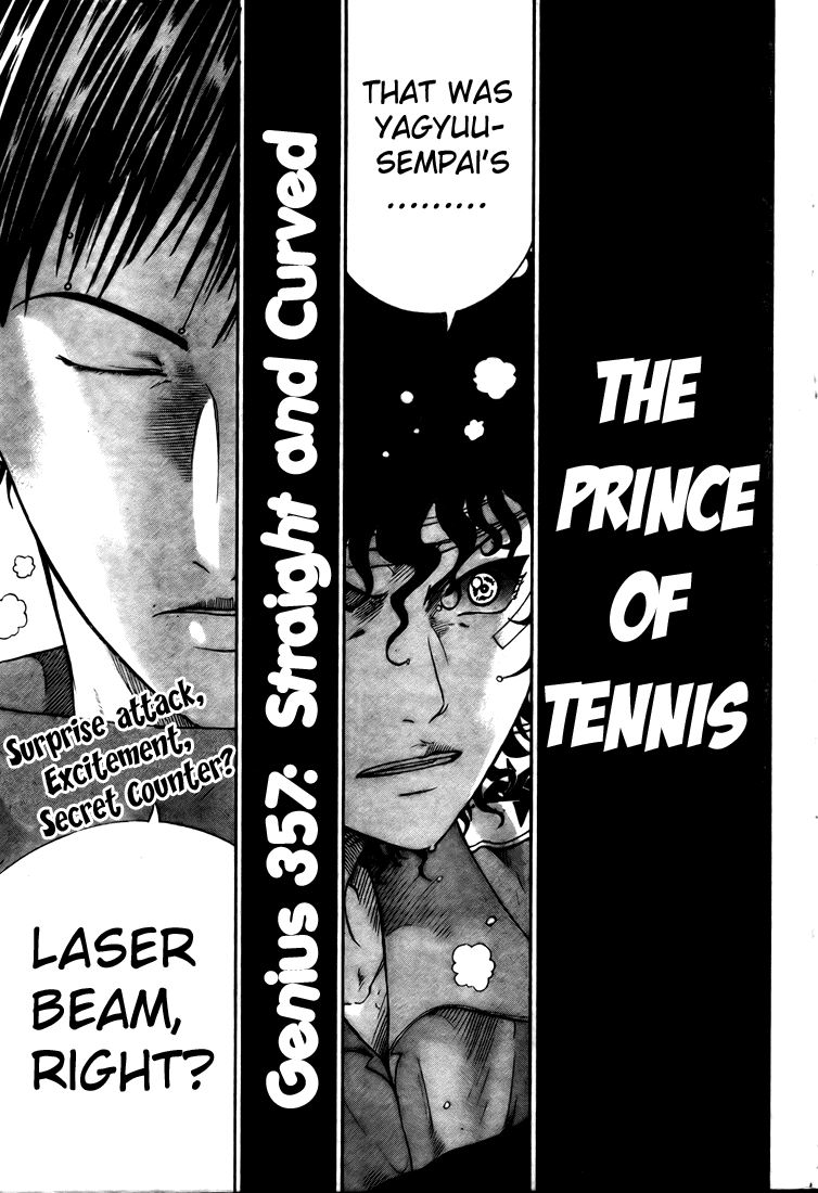 Prince of Tennis Chapter 357 page 3 - Chapter 357: Straight And Curved