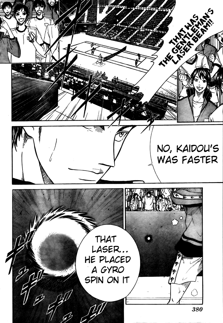 Prince of Tennis Chapter 357 page 4 - Chapter 357: Straight And Curved